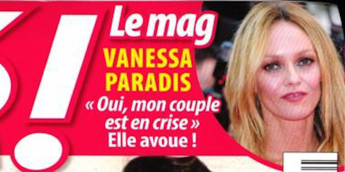 Vanessa Paradis, "couple en crise" - Liens très particulier avec Johnny Depp