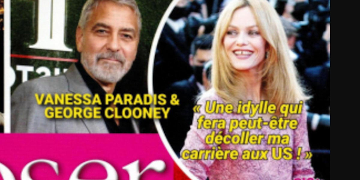  Vanessa Paradis et George Clooney, « une idylle qui fera peut-être décoller ma carrière aux États-Unis » 