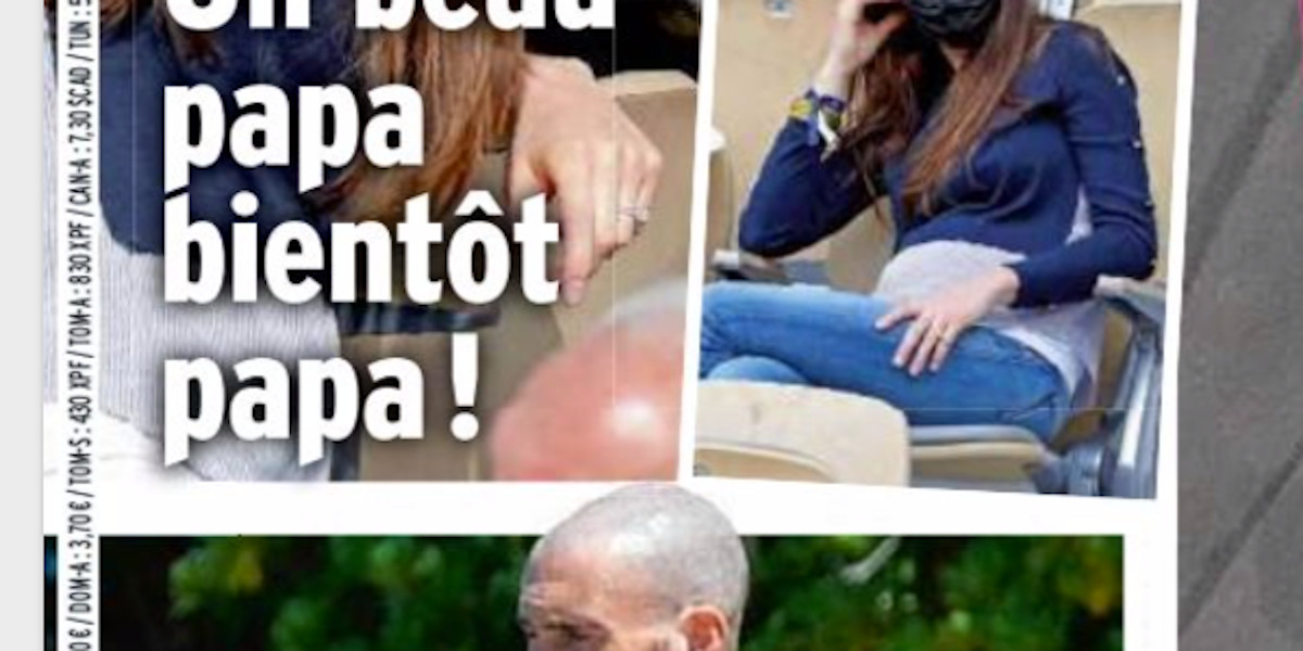 Vianney bientôt papa - Il officialise la grossesse de Catherine Robert (photo)