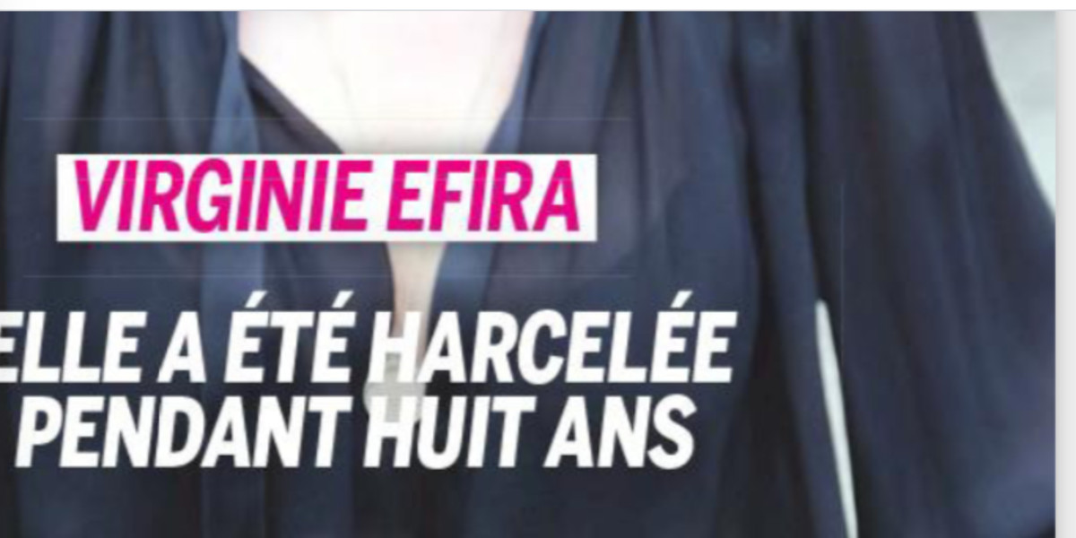 Virginie Efira harcelée pendant huit ans, la complice de Julien Doré se livre