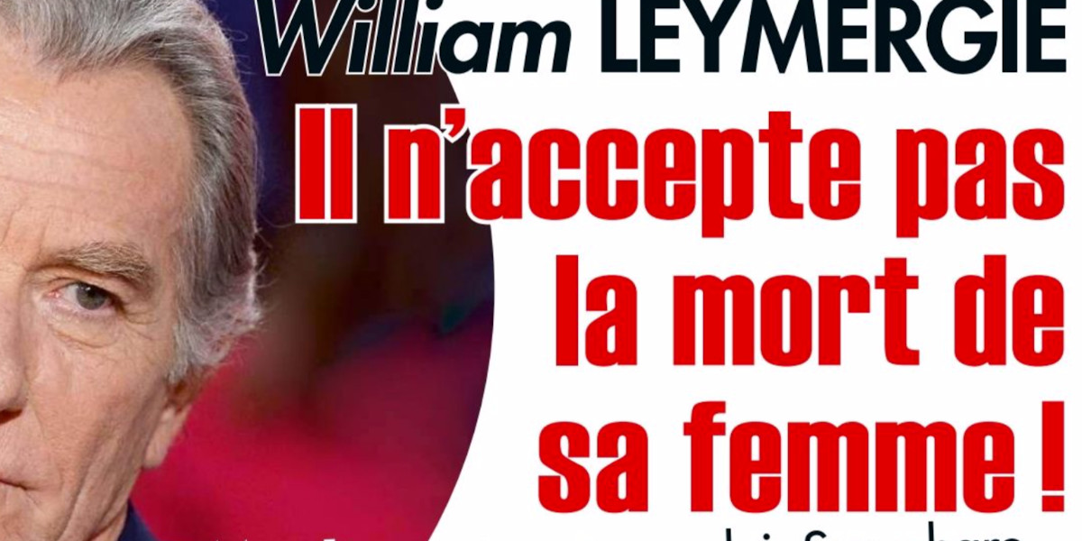 William Leymergie dans le déni - il n'accepte pas la mort de sa femme emportée par une crise cardiaque