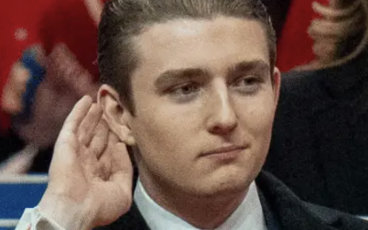 Barron Trump derrière les comptes de la Maison Blanche ? 