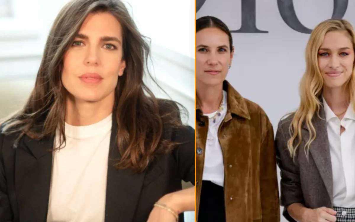 Charlotte Casiraghi discrète à Paris : ses belles-sœurs prennent le relais chez Dior