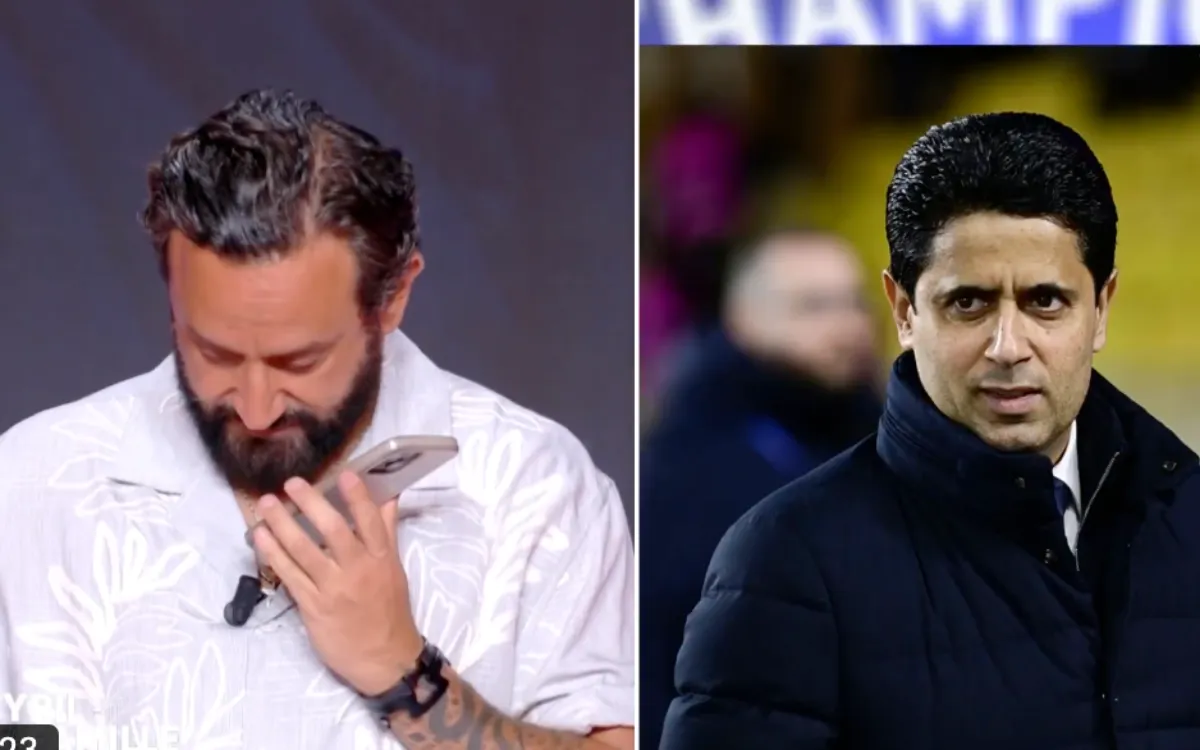 Cyril Hanouna célèbre le PSG en direct… mais un détail trouble les internautes
