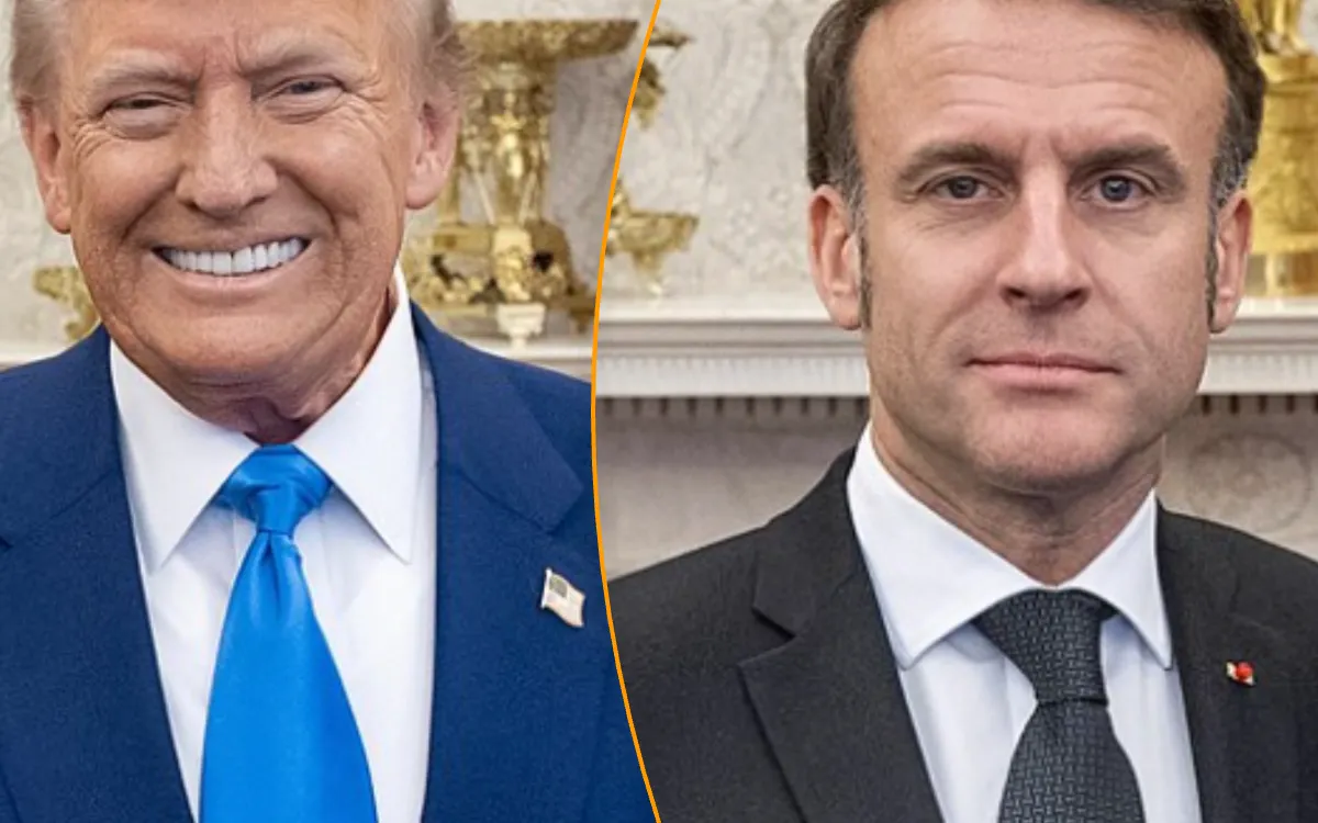 Emmanuel Macron témoin de la colère noire de Donald Trump dans le Bureau ovale