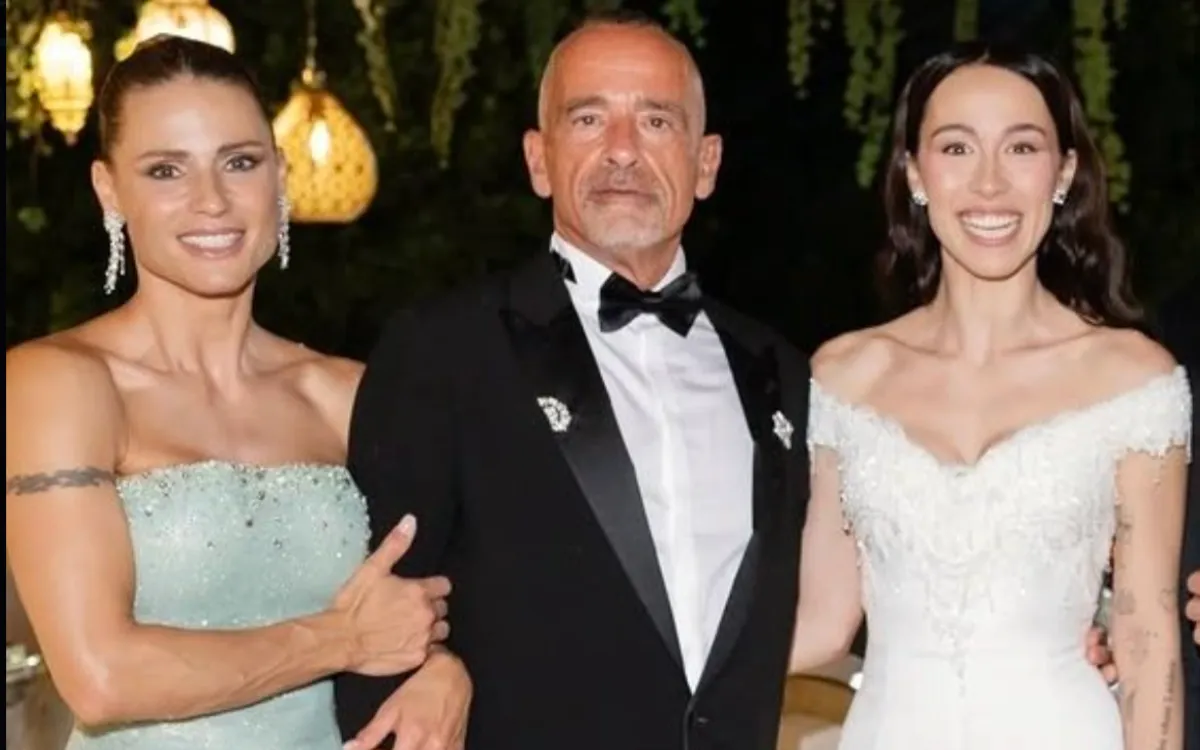 Eros Ramazzotti et Michelle Hunziker réunis : larmes et vive émotion au mariage de leur fille Aurora !