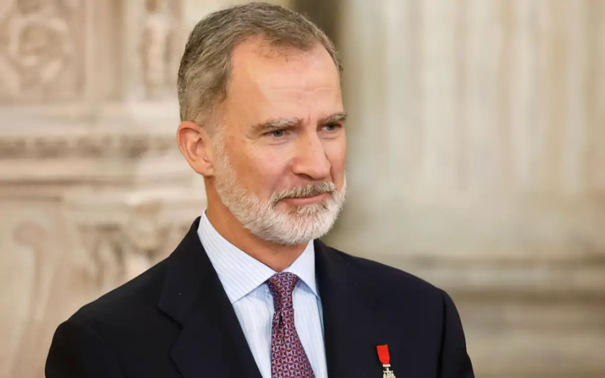 Felipe VI retrouve Jaime Anglada à Majorque, un an après l'accident qui a failli l'emporter