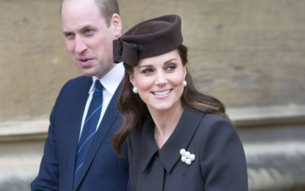 Kate Middleton et Prince William, un entorse au protocole lors de la messe de Pâques