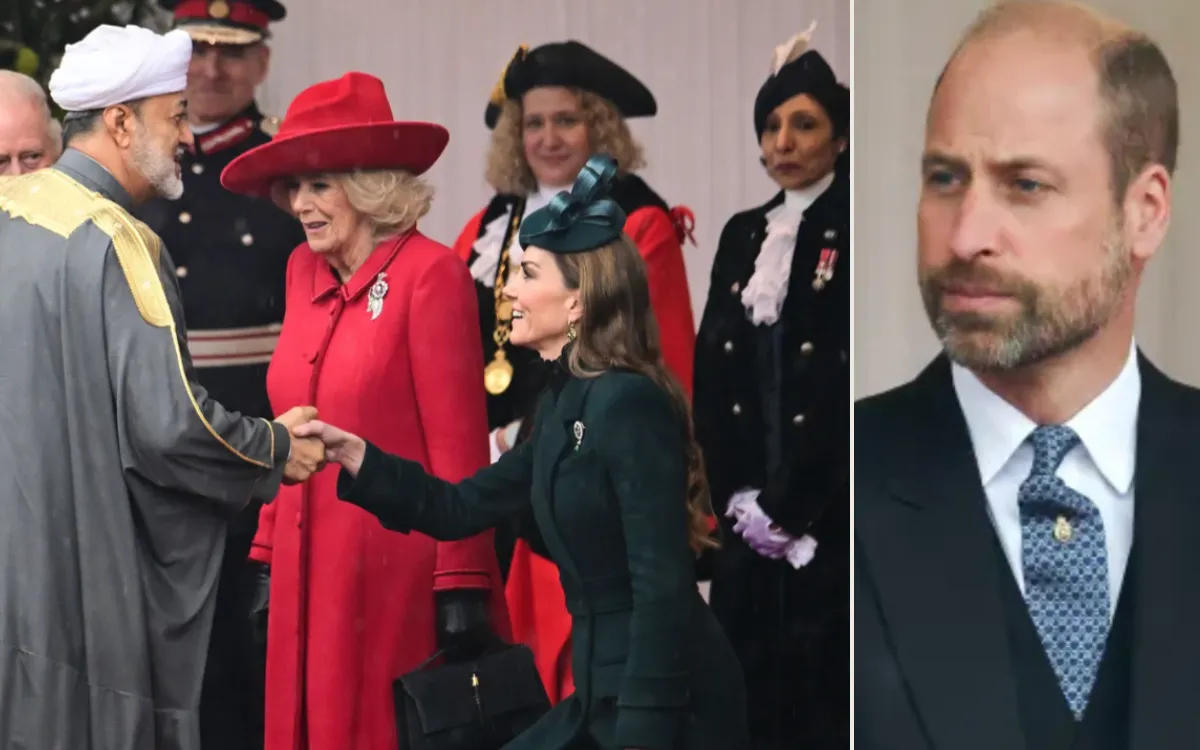 Kate Middleton rejoint William à Windsor : leur accueil du sultan commence en deux temps
