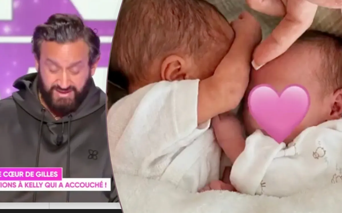 Kelly Vedovelli maman de jumelles : Cyril Hanouna très ému, « c'était son rêve »