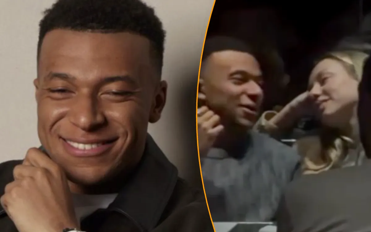 Kylian Mbappé : blessé mais souriant à Paris avec Ester Expósito 