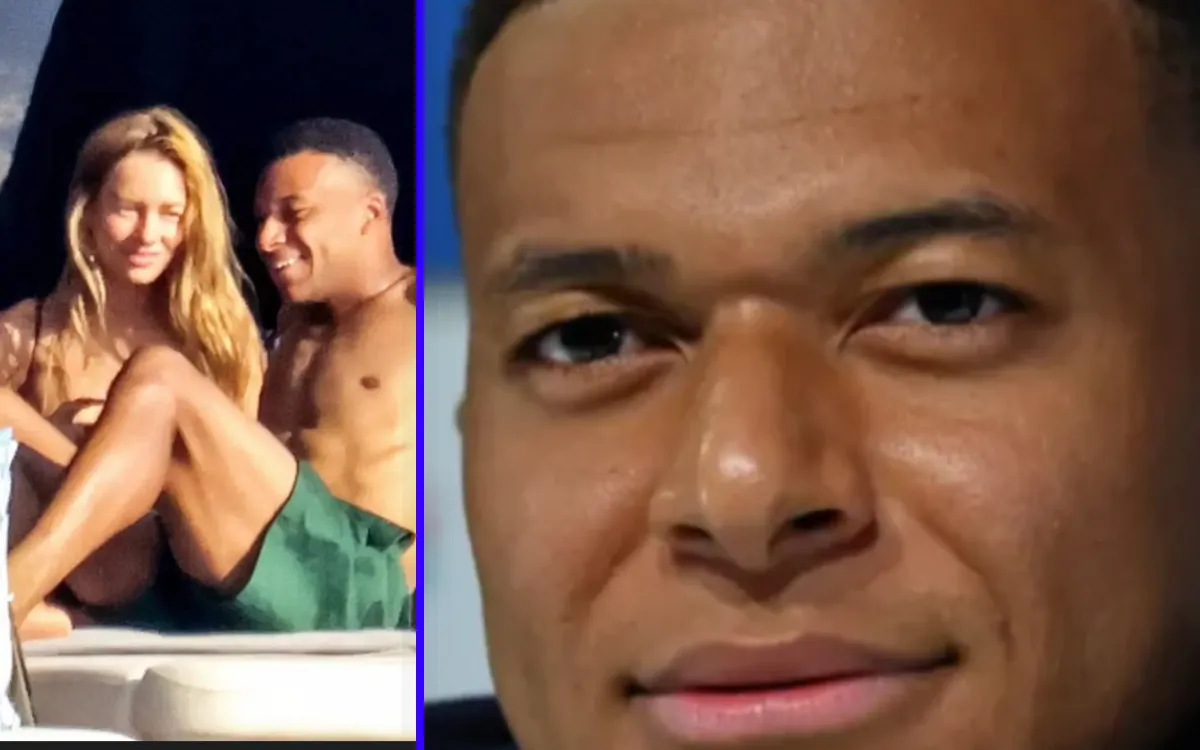 Kylian Mbappé et Ester Expósito en vacances à Porto Cervo après le mariage de Lucas Hernandez