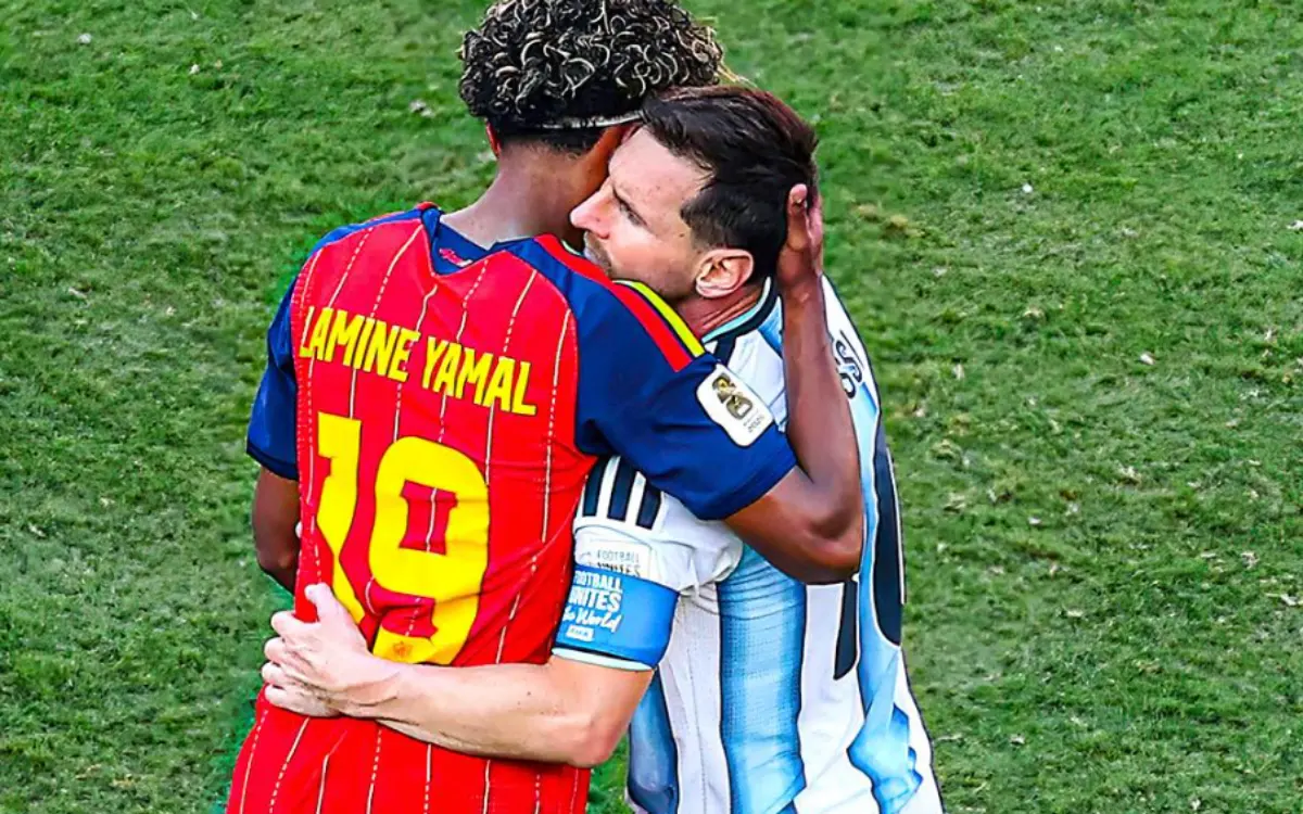 Lionel Messi battu en finale : le geste respectueux de Lamine Yamal