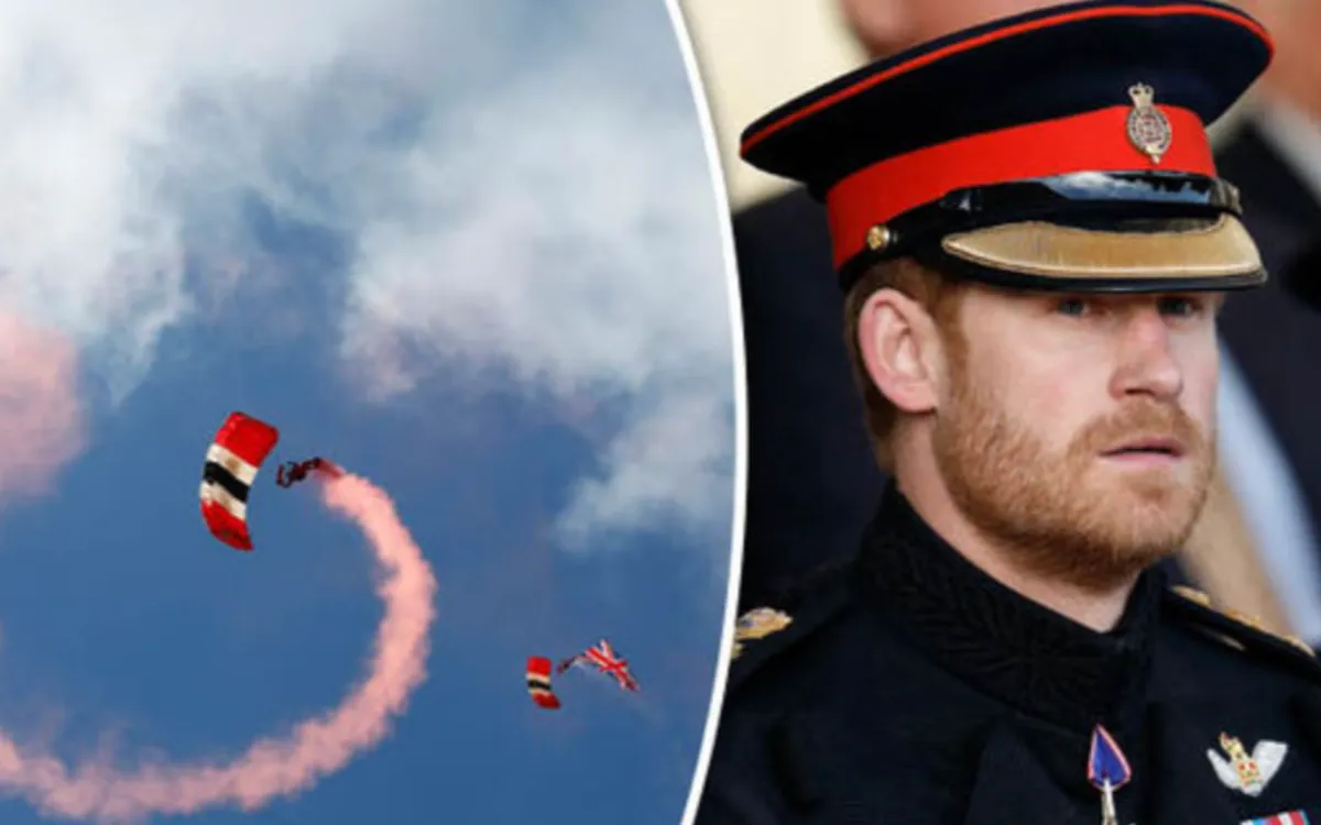 « Un pacte d'honneur » : pourquoi le prince Harry s'apprête à sauter en parachute avec le petit-fils d'un héros de 102 ans