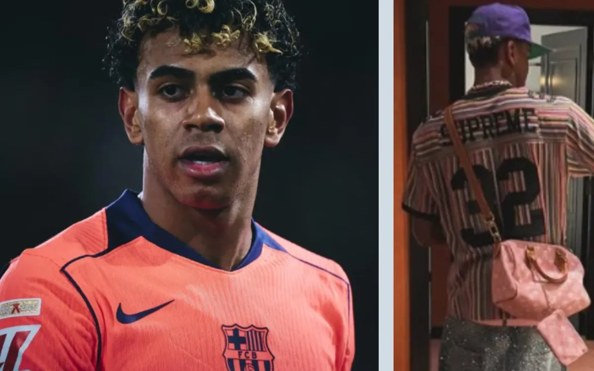 Pantalons cargo, vestes denim et jeans oversized : la première ligne signée Lamine Yamal débarque en boutique