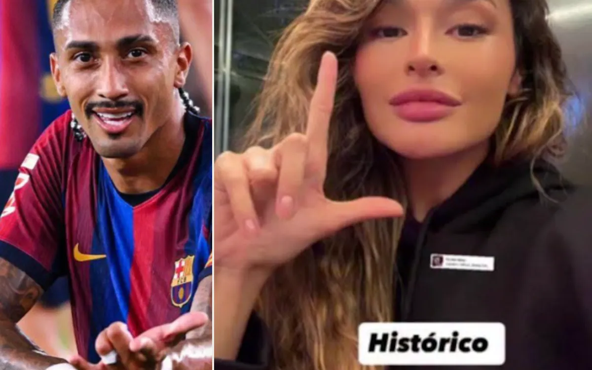 Raphinha après le Clásico : ce message de sa femme qui prend soudain un autre sens
