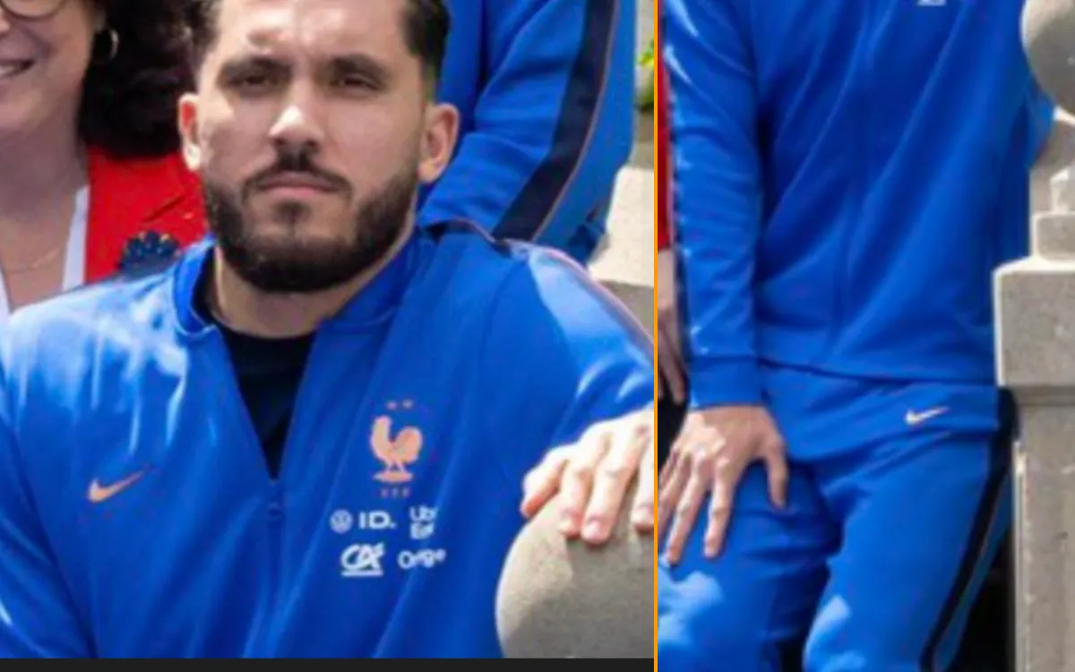 « Mais il a quoi ? » : Rayan Cherk moqué après une photo avec Emmanuel et Brigitte Macron