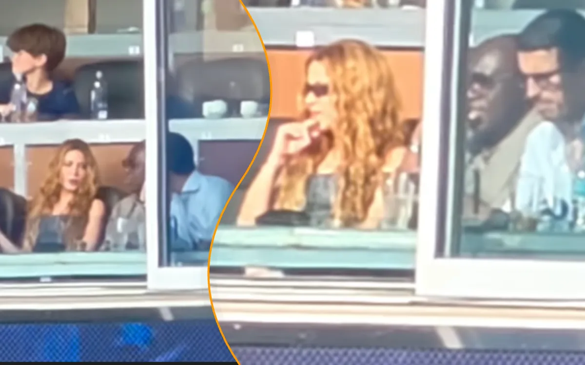 Shakira : cet échange discret avec Wilfrid Mbappé en plein match Maroc/France