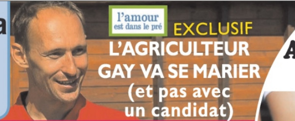 Guillaume, l'agriculteur gay de L'amour est dans le pré, marié