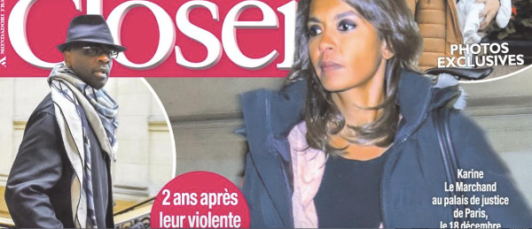 Karine Le Marchand- Lilian Thuram, son incroyable croyable aveu tribunal dans Closer