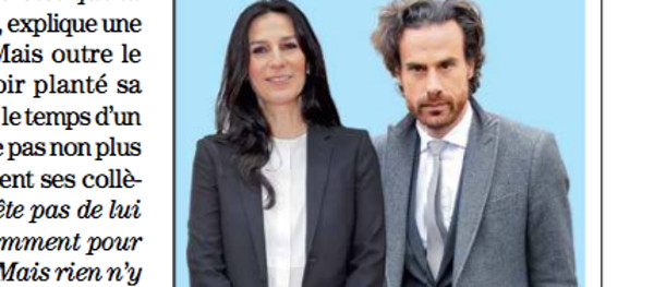 Mathias Viche­rat, sa chérie Marie Drucker, un sujet tabou