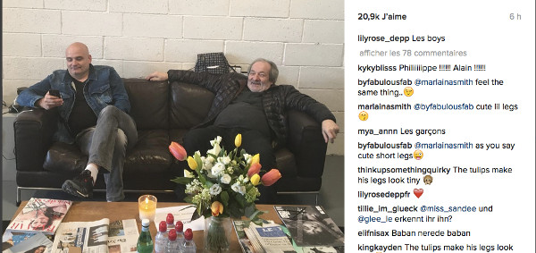 Lily-Rose Depp « une envie précoce » de maternité ? (photo)