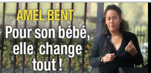 Amel Bent affiche de jolies rondeurs à Neuilly (photo)
