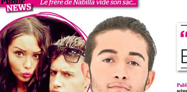 Nabilla, son frère vide son sac dans Public