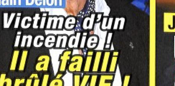 Alain Delon, terrible incendie, il ouvre son coeur sur le drame