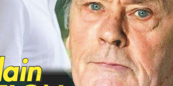 Alain Delon heureux, après la fausse-couche d'Anouchka, bientôt grand-père ! (photo)