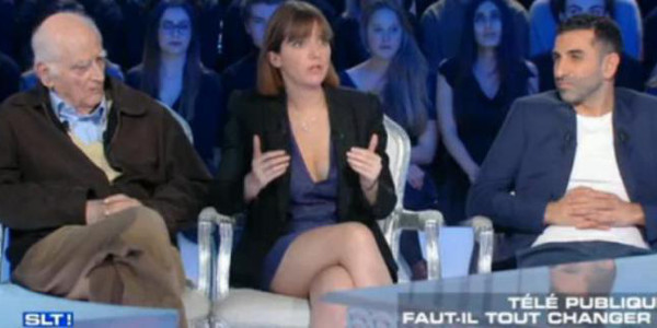 Critiquée pour sa jupe et son décolleté la députée Aurore Bergé pousse une gueulante
