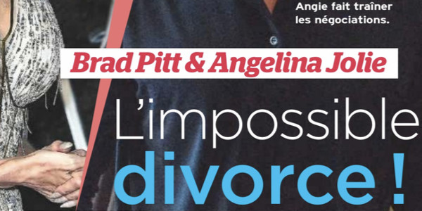 Brad Pitt, Angelina Jolie, l'impossible divorce, étrange raison