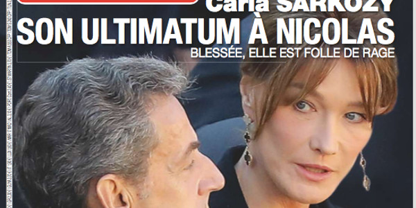 Carla Bruni, son ultimatum à Nicolas Sarkozy, elle est folle de rage