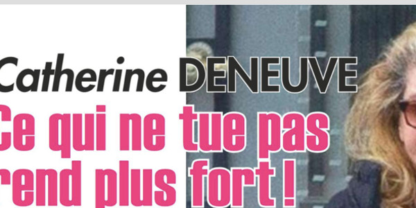 Catherine Deneuve, Noël en famille, rééducation intensive, la fin du calvaire