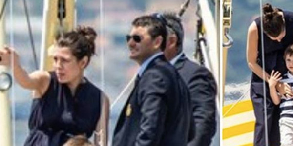 Charlotte Casiraghi très câline avec son fils aux "Monaco Globe Séries" (photo)