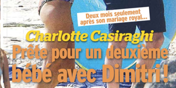 Charlotte Casiraghi, prête pour un deuxième bébé avec Dimitri Rassam (photo)