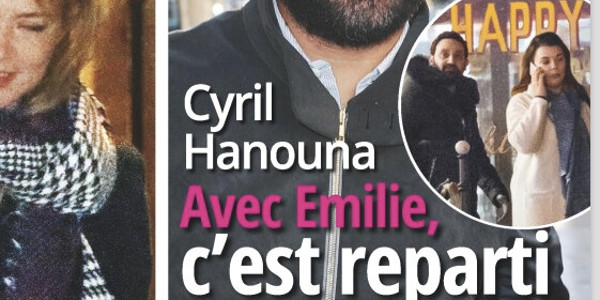 Cyril Hanouna, c'est reparti avec Emilie, la mère de ses enfants