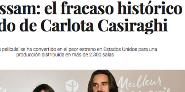 Dimitri Rassam, Charlotte Casiraghi, fiasco, millions partis en fumée