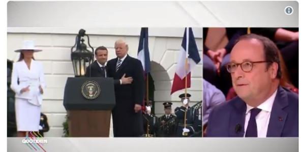 François Hollande, sa mauvaise blague homophobe sur Emmanuel Macron (vidéo)