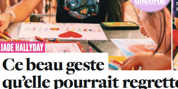 Jade Hallyday, un coup bas, ce geste qui met Laeticia dans de sales draps