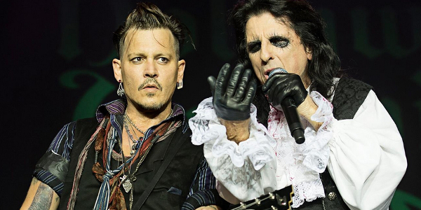 Johnny Depp s'éclate sur la scène du Hellfest à Clisson