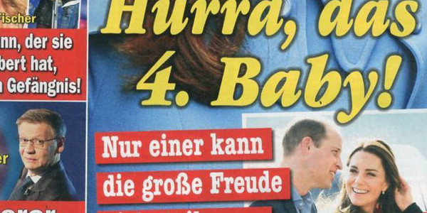 Kate Middleton, bébé numéro 4, ses confidences troubles sur sa grossesse (photo)