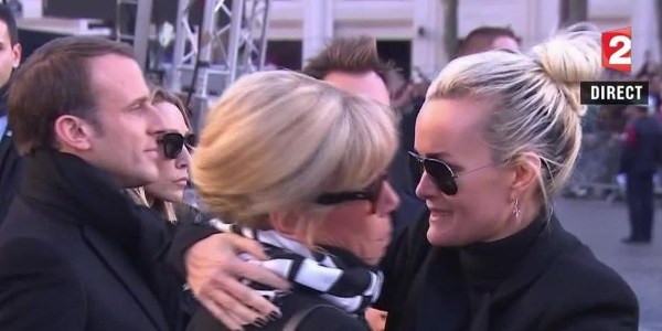 Laeticia Hallyday, une approche avec Brigitte Macron ?