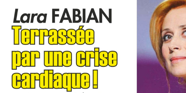 Lara Fabian, drame, terrassée par une crise cardiaque