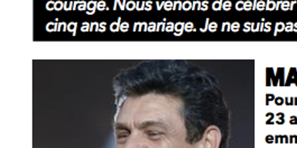 Marc Lavoine dingue de Line Papin, un nouveau stade dans leur relation