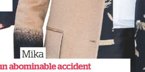 Mika, témoin d'un abominable accident, le choc