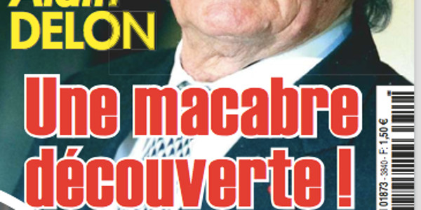 Alain Delon, une macabre découverte (photo)