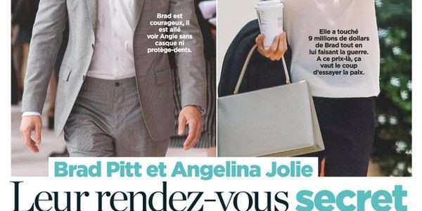 Angelina Jolie et Brad Pitt, un rendez-vous secret pour clore la guerre (photo)