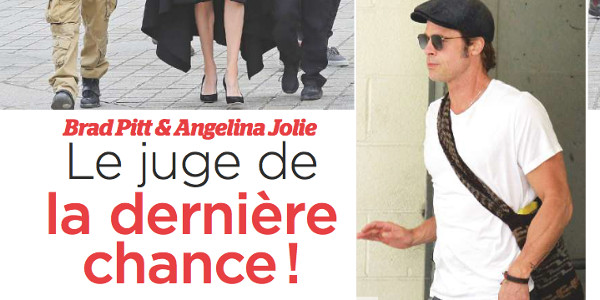 Brad Pitt et Angelina Jolie loin du divorce, le juge de la dernière chance (photo)