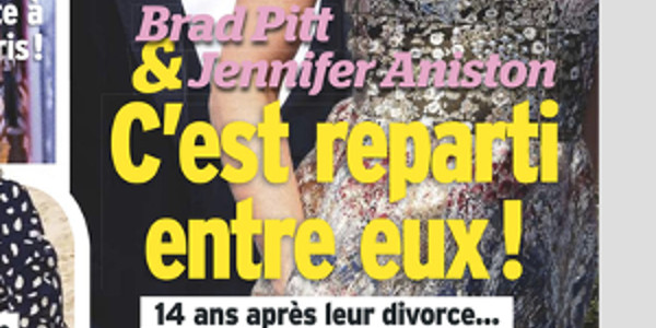 Brad Pitt, Jennifer Aniston, c'est reparti entre, 14 ans après leur divorce (photo)